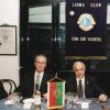 24.06.2004: Passaggio della Campana tra il Presidente uscente Aldo Placidi ed il Presidente entrante Vincenzo Cerioni